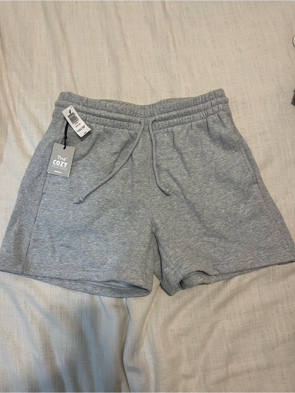 Aritzia TNA Cozy Women's Gray Sweatshorts